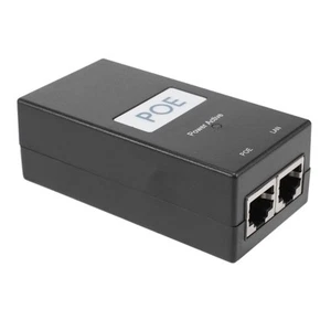 24V 0.5A Desktop POE  Injector Ethernet Adapter ÜBerwachung CCTV für IP Kam3107 - Afbeelding 1 van 8