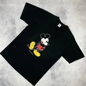 Rara Camiseta Vintage The Walt Disney Company Mickey Mouse Años 80 90’s Negra... - Imagen 1 de 9