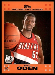 2007-08 Topps Retail Factory Set Greg Oden Portland Trail Blazers #1 - Bild 1 von 2