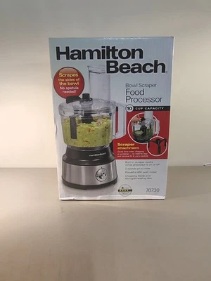 Hamilton Beach 70730 10c Food Processor & Vegetable Chopper ~Scaper Attachment! - Image 1 of 4