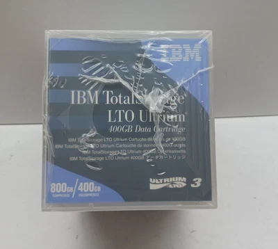 IBM TOTAL STORAGE LTO ULTRIUM  3, 4OO GB DATA CARTRIDGE 400GB/800GB  (5 Pack) - Image 1 of 3