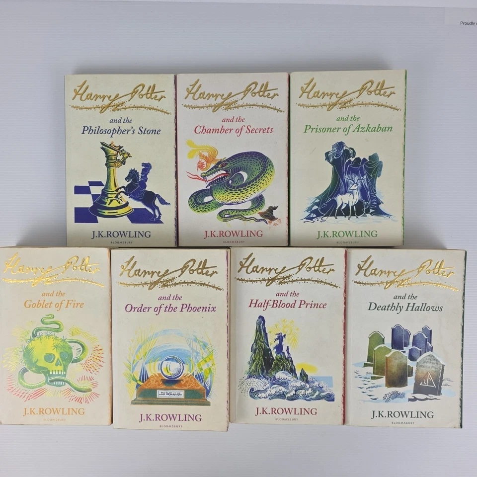 Harry Potter Signature Collection Books 1-7 Complete Paperback Bundle - Image 1 of 4