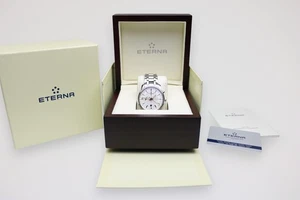 Eterna Soleure Chronograph Automatik Armbanduhr Herren - Ref. 8340.41.18.1225 - Picture 1 of 9
