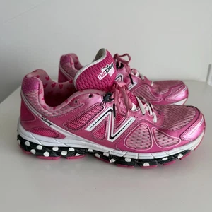 New Balance Disney Running Shoes Women 10.5 Pink 860v4 Minnie Mouse 2014 Sneaker - Picture 1 of 16