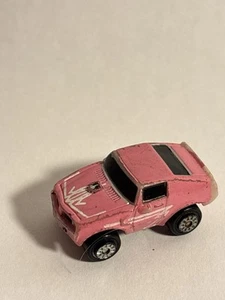Micro Machines Galoob Vintage Car 1973 Pontiac Fire Bird Trans Am Pink - Picture 1 of 5