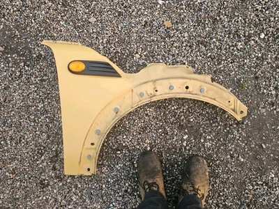 Mini R55 R56 R57 Side Wing Front Right Driver Mellow Yellow - Image 1 of 3