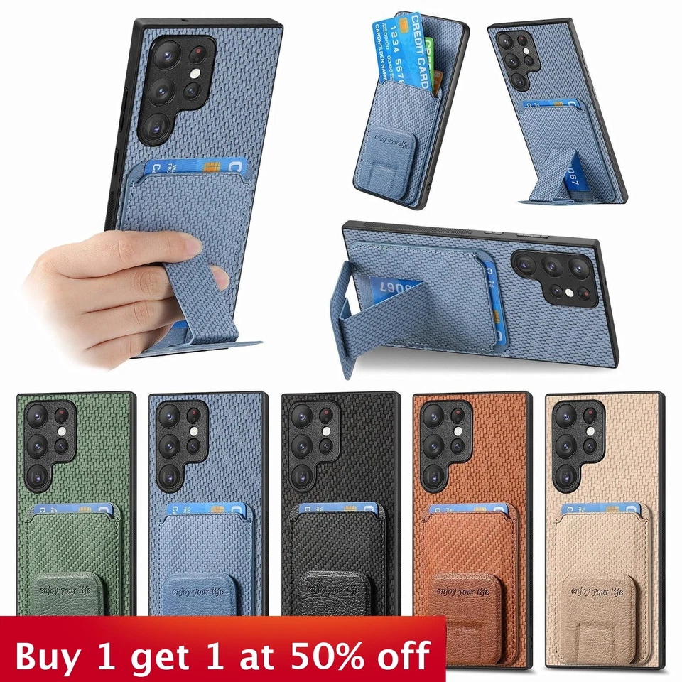 For Samsung Galaxy S25 Ultra S24 S23FE Magnetic Shockproof Cover Phone Case New - Image 1 of 4