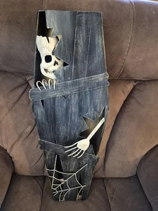 Gemmy Halloween animierter Skelett Sarg - Bild 1 von 8