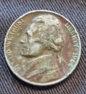 1964 D extrem selten Nickel - Bild 1 von 6