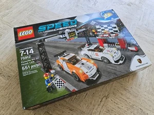 LEGO 75912 SPEED CHAMPIONS: Porsche 911 GT Finish Line Sealed Retired Creased - Picture 1 of 9