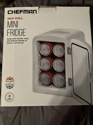 Chefman Portable Personal Mini Fridge Cooling & Heating (Car or Home) - 4 LTS - Image 1 of 4