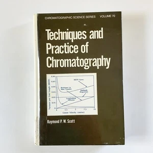 Techniques and Practice of Chromatography Hardcover Book Raymond Scott - Bild 1 von 24