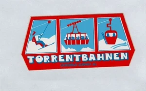 ADESIVO LABEL STICKER funivia torrentbahnen leukerbad albinen ag - Picture 1 of 1