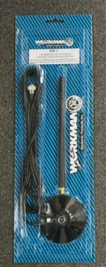 Workman KR-1 Rubber Duck Tuneable Magnet Base Load Antenna w/ RG-58U Coax - Picture 1 of 2