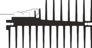 Aavid Thermalloy HEATSINK 150x49.5x85.5mm 0.93K/W Max Clip System OSA36 Profile - Picture 1 of 2
