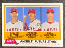 2018 Topps ARCHIVES Shohei Ohtani ( ANGELS ) FUTURE STARS Rookie Card RC #FS-LAA
