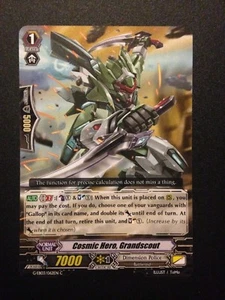 Cardfight Vanguard: Cosmic Hero, Grandscout G-EB03/062EN C - D Policía - Imagen 1 de 2