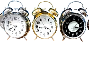 Neu Retro Super Lauter Doppelglocke Lauter Wecker Silber, Golden. - Bild 1 von 4