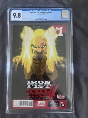 Iron Fist: The Living Weapon #1 - Marvel 2014 - CGC 9.8 - 1st Appearance of Pei - Image 1 of 3