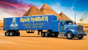 CORGI 1/50 DIECAST IRON MAIDEN POWERSLAVE TRUCK WORLD SLAVERY TOUR 1984 CC55704 - Picture 1 of 5