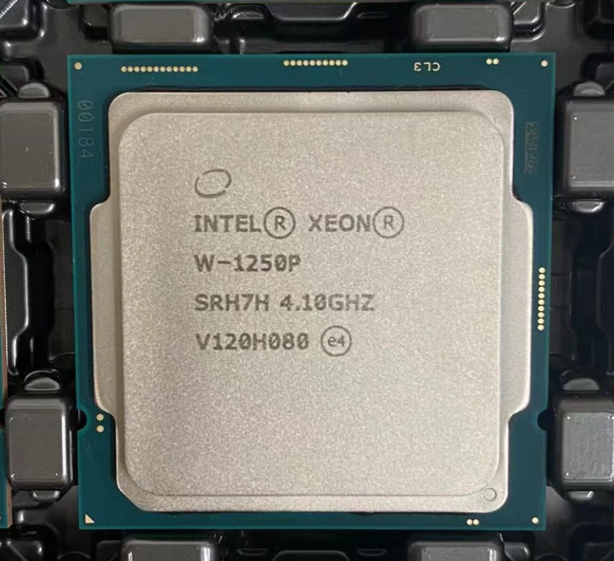 Intel Xeon W-1250P 4.10GHz 6 Cores 12 Threads 12MB LGA 1200 SRH7H CPU Processor - Image 1 of 1