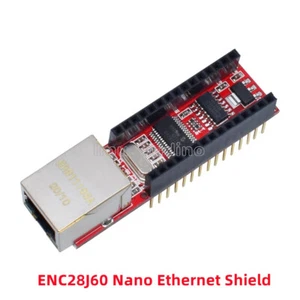 ENC28J60 Ethernet Shield For Arduino Nano V3.0 RJ45 Web Server Module - Bild 1 von 1