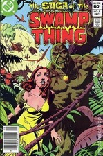 Swamp Thing #8 VG 1982 Stock Image Low Grade