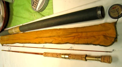 Raro Horrocks Ibbotson de colección 2 piezas Fly-Spin 7'6" varilla #1227 Foto 1 de 4