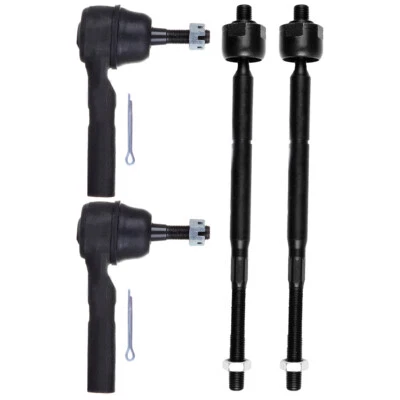 4pcs Front Inner Outer Tie Rods Suspesnion Kit For Chrysler Sebring 2007-2010 - Image 1 of 4