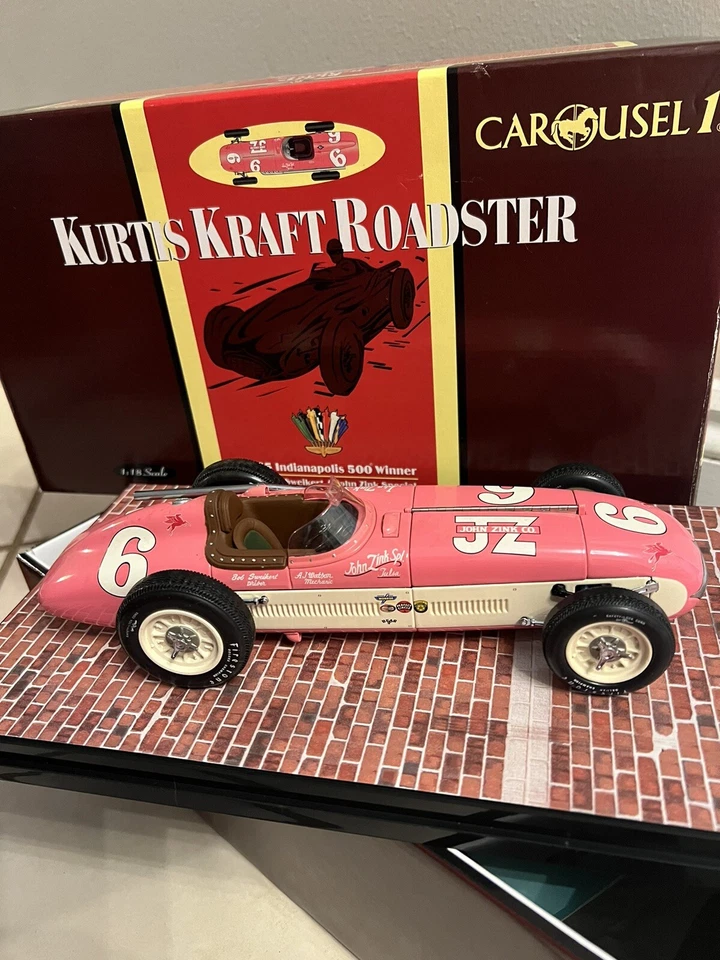 Carousel 1 Bob Sweikert 1955 Indy 500 Winner Kurtis Roadster - Image 1 of 1