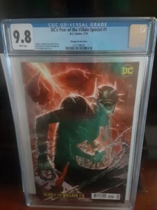 DC's Year of the Villano Special #1 1:500 Variant Batman Who Laughs CGC 9.8 - Imagen 1 de 2