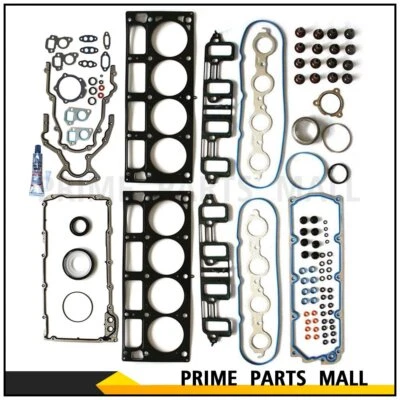 Full Gasket Set For 2008-2011 Chevrolet Cadillac Escalade EXT 6.0L 6.2L OHV - Image 1 of 4