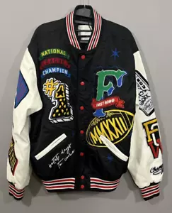 First Row Football National League Champion Varsity All Over Jacket Mens Size XL - Picture 1 of 15