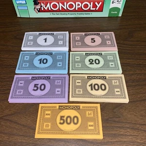 Monopoly Speed Die Edition Board Game Replacement Pieces 2008 - Stack of Money! - Picture 1 of 8