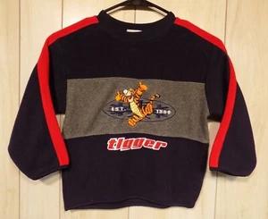  The Disney StoreToddler Kids Tigger Sweatshirt Size 4/5 Fleece - Picture 1 of 4