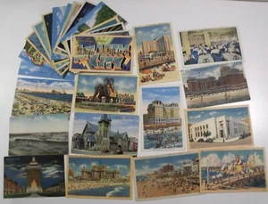 NEU TRIKOT ATLANTIC CITY, N.J. 27 LEINEN POSTKARTE SET VOR DEM ERSTEN WELTKRIEG & WWII 1 GROSSES LTR - Bild 1 von 12