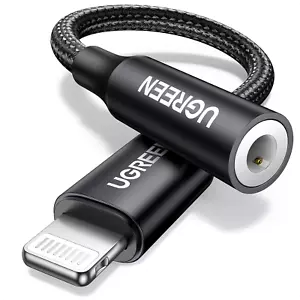 Headphone Adapter for iPhone Lightning to 3.5mm Adapter Apple MFi Certified Ligh - Picture 1 of 9