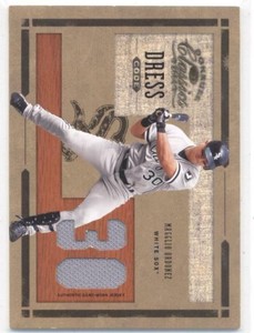 2004 Donruss Classics Dress Code Jersey Number #26 Magglio Ordonez White Sox NM-