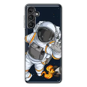 Mundaze Case for Samsung Galaxy A35 5G Cover Rocket Space Astronaut - Picture 1 of 6