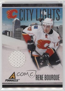 2010-11 Panini Pinnacle City Lights Materials /499 Rene Bourque #29