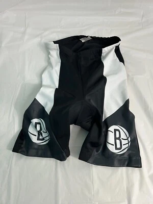 New VOmax Womens BROOKLYN NETS CYCLING COMPRESSION SHORTS Size (L) - Image 1 of 4