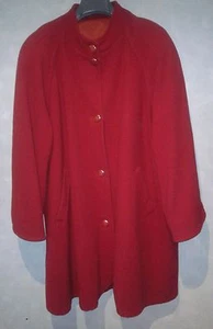 Cappotto Donna in Lana - Rosso - taglia M - Picture 1 of 4