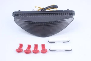 Luz trasera LED integrada para Yamaha Raider 2008 2009 2010 señales de giro humo - Imagen 1 de 5