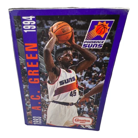 Vintage 93 Carnation Dairy RARE Promo NBA Phoenix Suns A C Green Magnet Cover