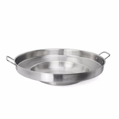 Barton Comal Concave 23" X 5" Stainless Steel Outdoor Para Carnitas Taco Disco