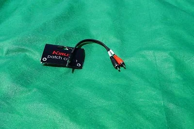 Adaptador de cable de audio Kirlin de 6 pulgadas estéreo macho a doble RCA macho Kirlin de 3,5 mm. Foto 1 de 2