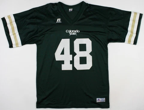 Colorado State Rams Vintage Russell Athletic NCAA Football Jersey XL Cover