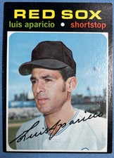 1971 Topps #740 Luis Aparicio UER SP. Was $45.