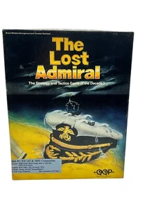 The Lost Admiral (PC IBM 5.25, 1991) QQP Big Box Juego de Computadora - Imagen 1 de 11