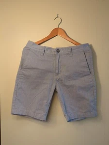 Volcom Men's Shorts True to This Solid Grey Chino Shorts Size 30 - Picture 1 of 5